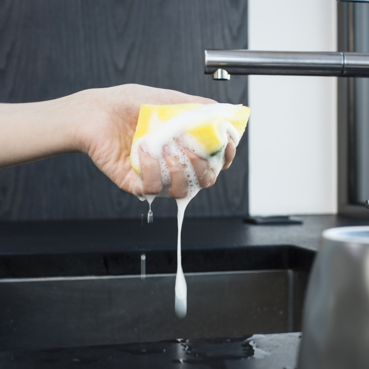 Vileda Style Tip Top, houbičky na nádobí, balení 3 + 2 ks ZDARMA