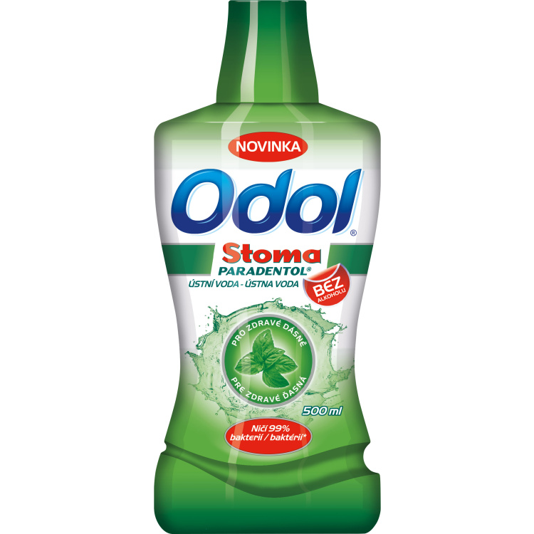 Odol Stoma Paradentol ústní voda, 500 ml