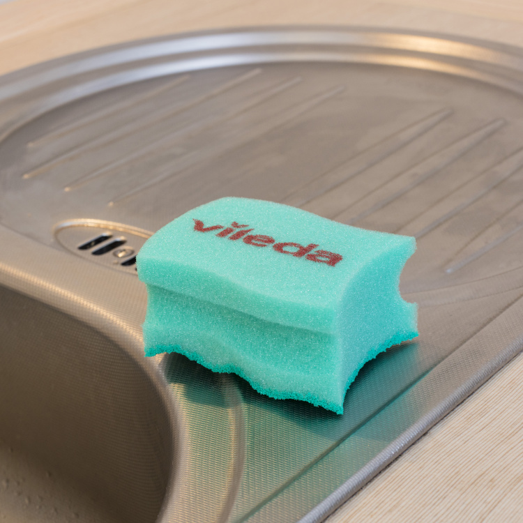 Vileda PUR active houbička na nádobí vysoká, 2 ks