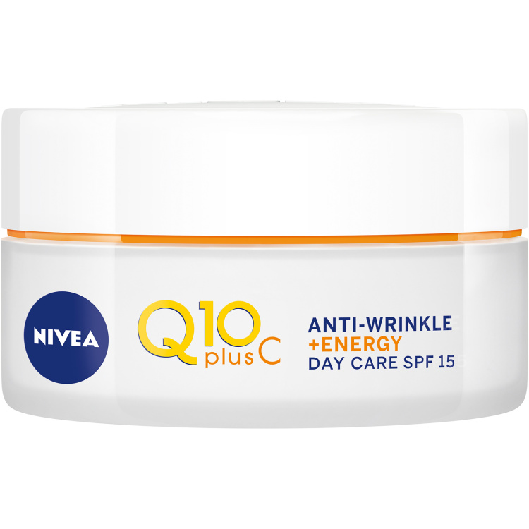 Nivea Q10 Plus C OF15 energizující denní krém proti vráskám, 50 ml