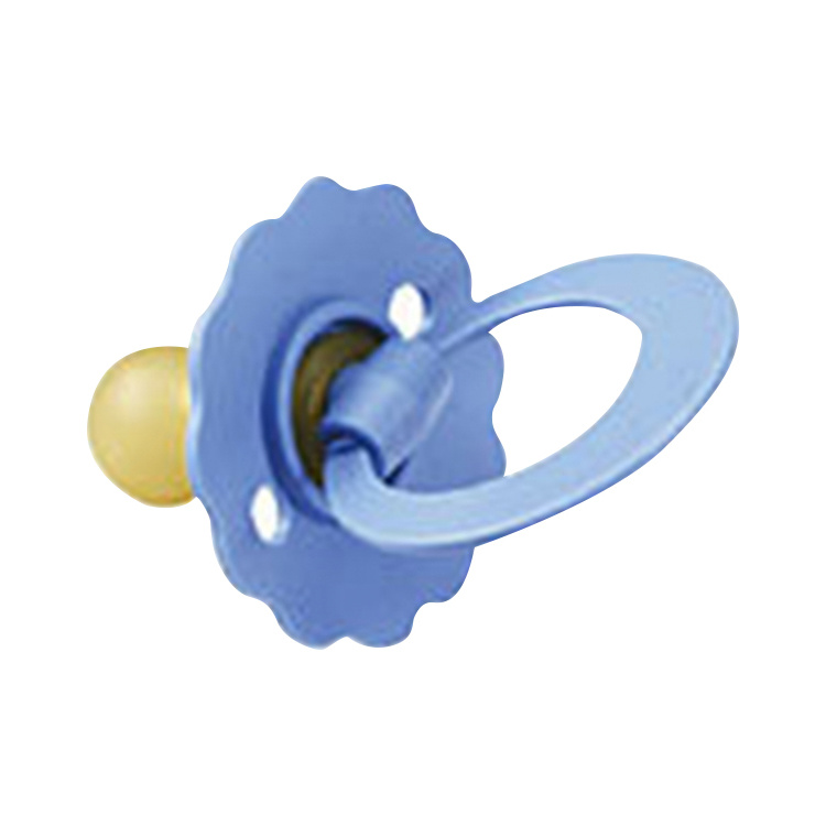 Flora dětské latexové šidítko, kulaté s kroužkem, 1 kus