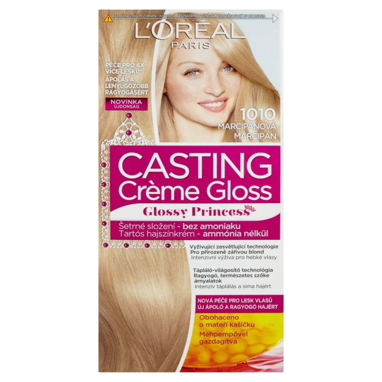 L'Oréal Casting Crème Gloss barva na vlasy marcipánová 1010