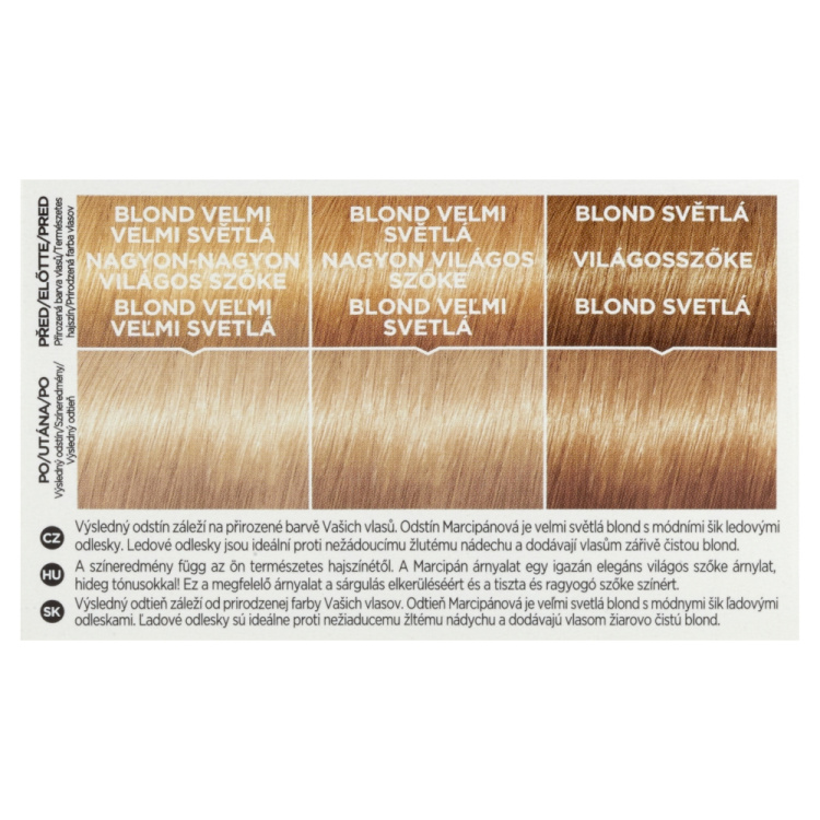 L'Oréal Casting Crème Gloss barva na vlasy marcipánová 1010