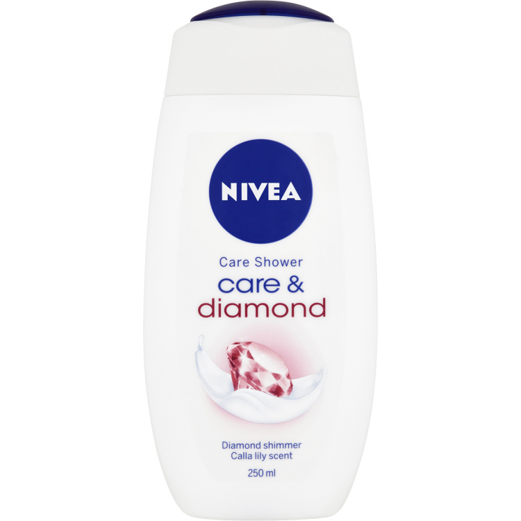 Nivea Diamond &amp; Argan Oil sprchový gel, 250 ml