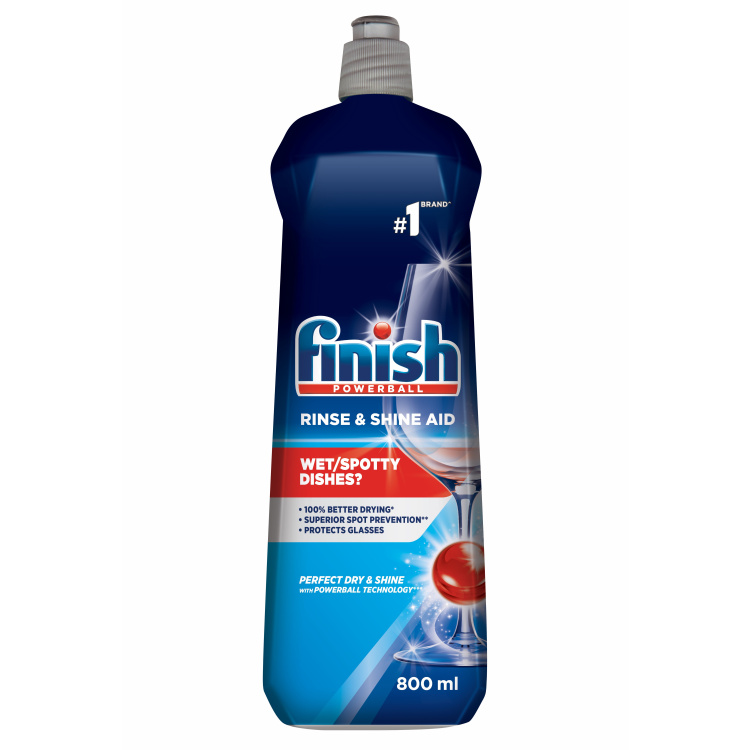 Finish Shine &amp; Dry Regular, leštidlo do myčky na nádobí, 800 ml