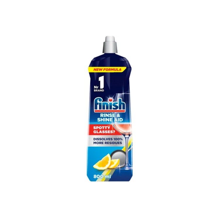Finish Shine &amp; Dry Lemon, leštidlo do myčky na nádobí, 800 ml