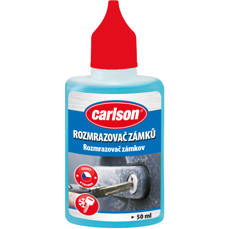 Carlson rozmrazovač zámků, účinek po cca 1-2 minutách, 50 ml