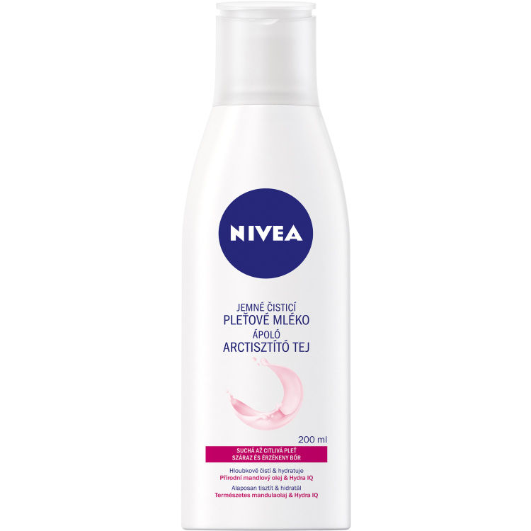 Nivea Indulging Cleansing Milk jemné čisticí pleťové mléko, 200 ml