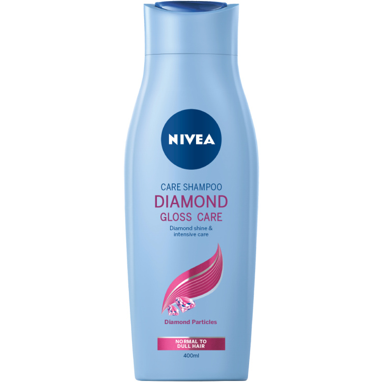 Nivea Diamond Gloss Care pečující šampon, 400 ml