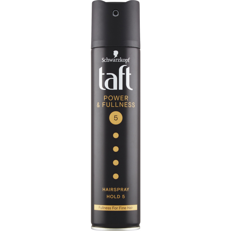 Taft Power &amp; Fullness, lak na vlasy mega silná fixace, síla fixace 5, 250 ml