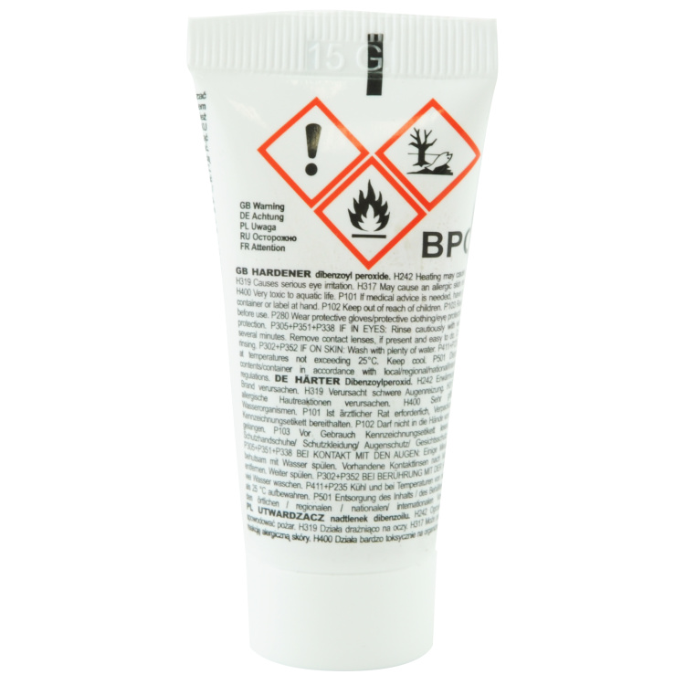 Mako Iniciátor pasta k PE tmelu, tužidlo, červená, 15 g