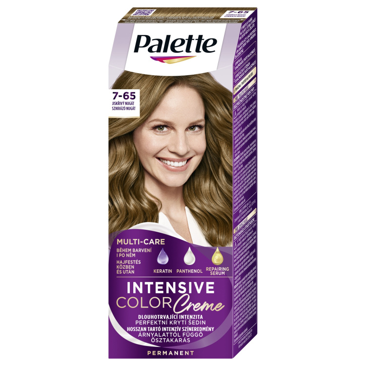 Schwarzkopf Palette Intensive Color Creme, barva na vlasy, LG5 jiskřivý nugát, 50 ml