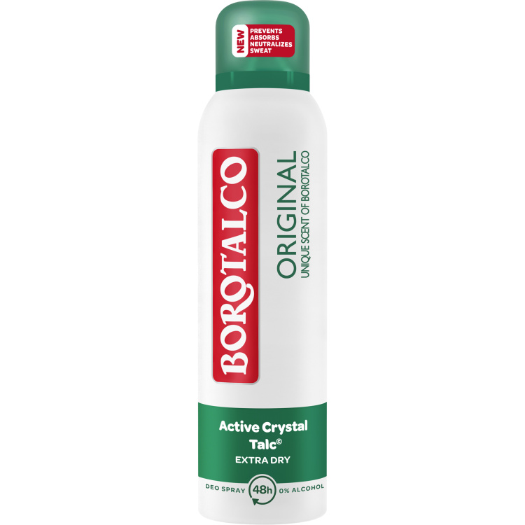Borotalco Original deodorant bez alkoholu, 150 ml