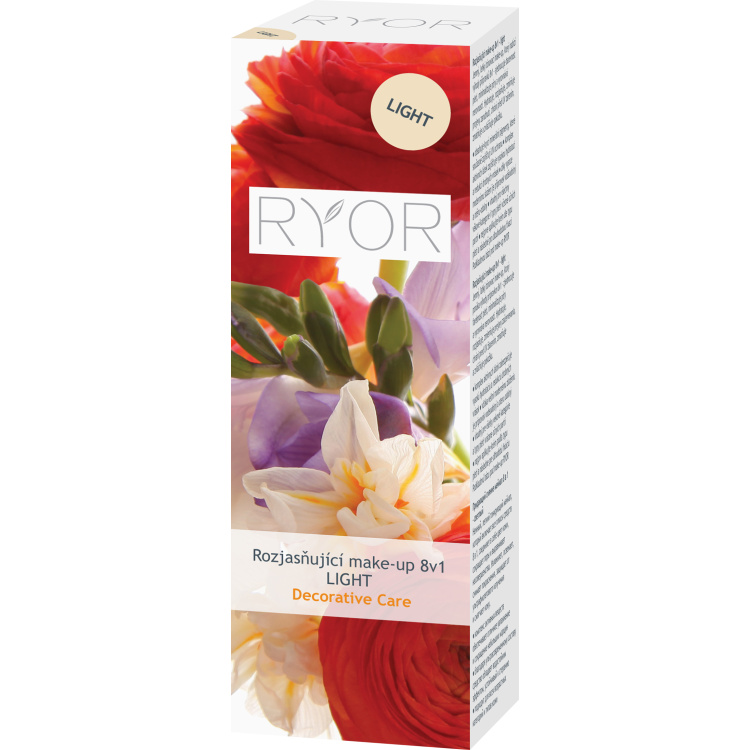 RYOR rozjasňující make-up 8v1 Light, 30 ml