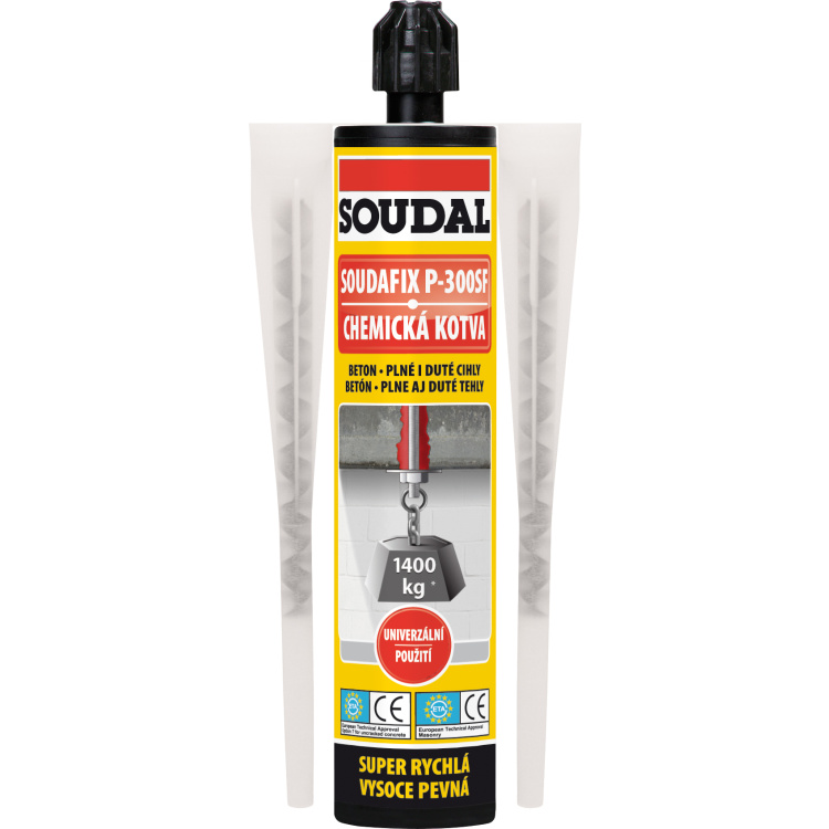 Soudal Soudafix P-300 SF chemická kotva, 300 ml