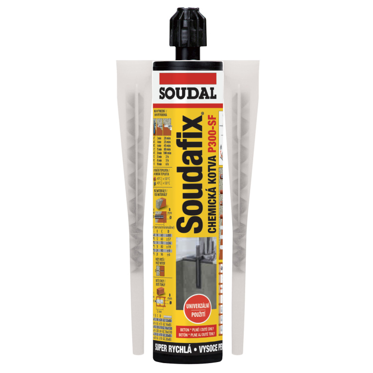 Soudal Soudafix P-300 SF chemická kotva, 300 ml