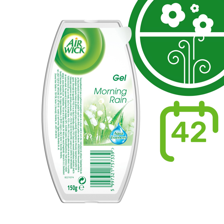 Air Wick ranní rosa gelový osvěžovač vzduchu,150 g