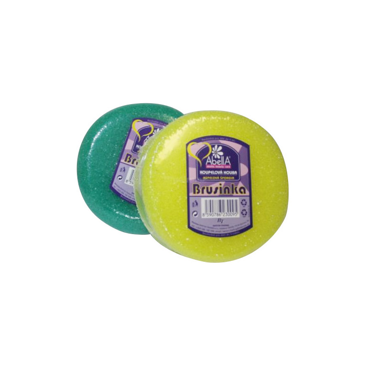 AbellA Brusinka koupelová houba,  průměr 11,5 cm