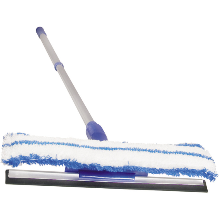 Spokar stěrka na okna s teleskopickou tyčí, šíře 30 cm, teleskop 120 cm