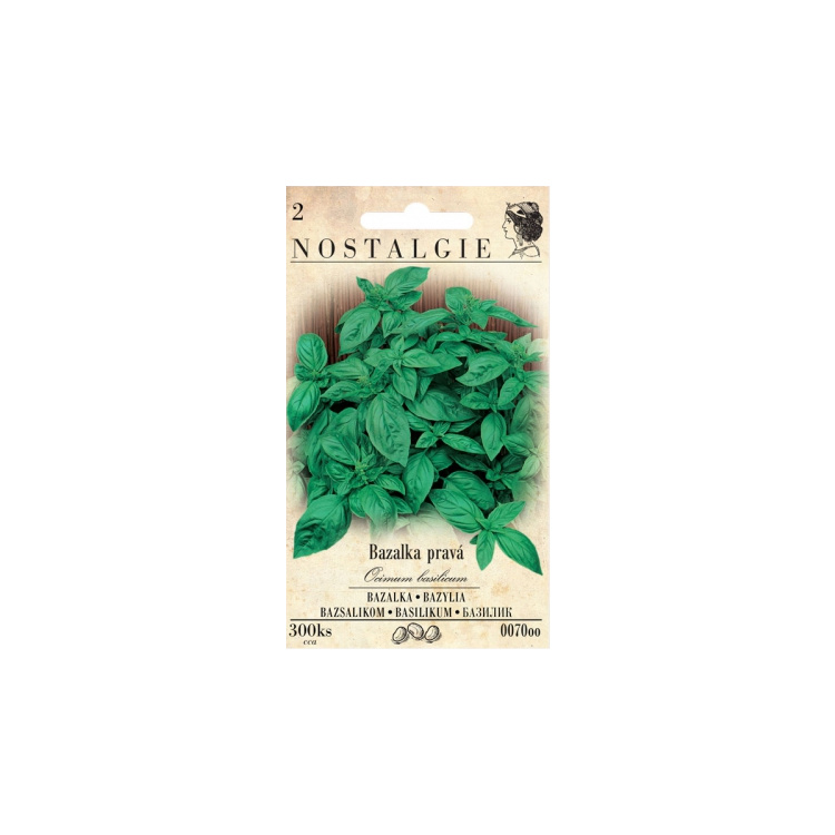 Nohel Garden bazalka pravá, 300 semen