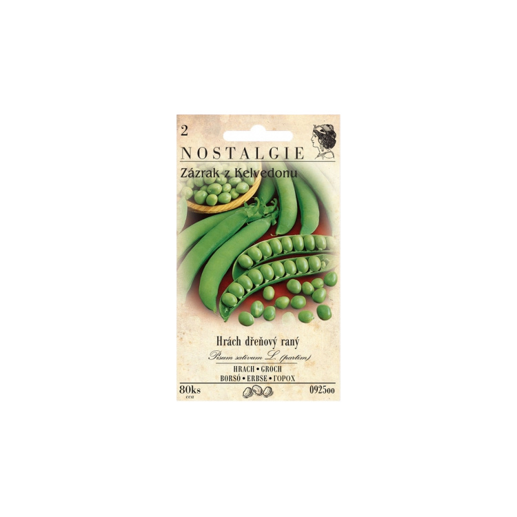 Nohel Garden hrách dřeňový raný, 80 semen