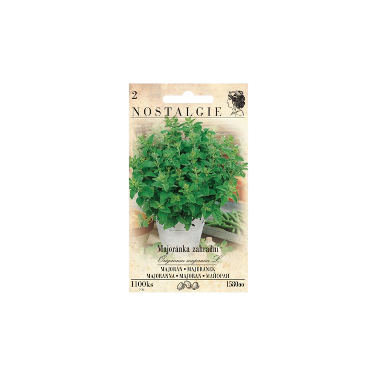 Nohel Garden majoránka zahradní, 1100 semen