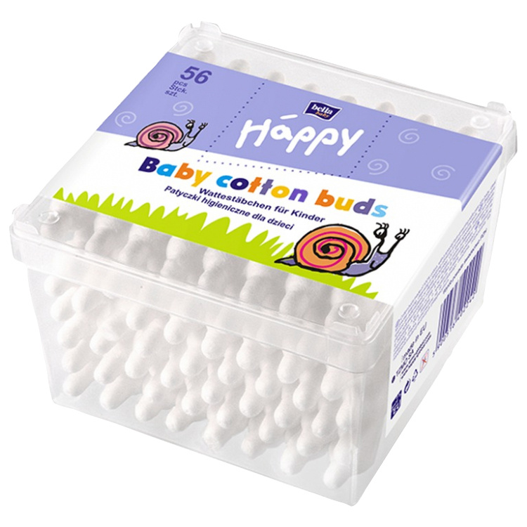 Bella Happy Kids, vatové tyčinky, 56 ks