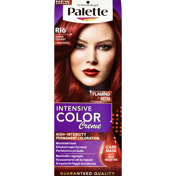 Schwarzkopf Palette Intensive Color Creme, barva na vlasy, RI6 ohnivě červená, 50 ml