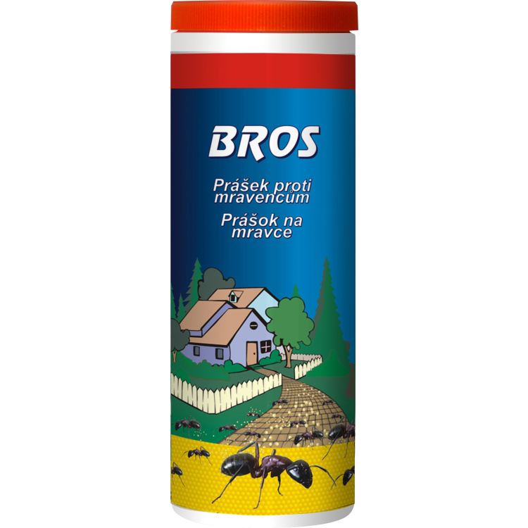 Bros hubení mravenců, prášek proti mravencům, 250 g