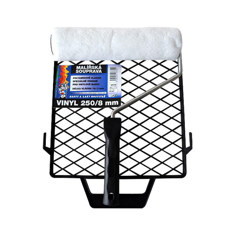 BARVY A LAKY HOSTIVAŘ Vinyl váleček na malování s držákem a mřížkou, 250 mm
