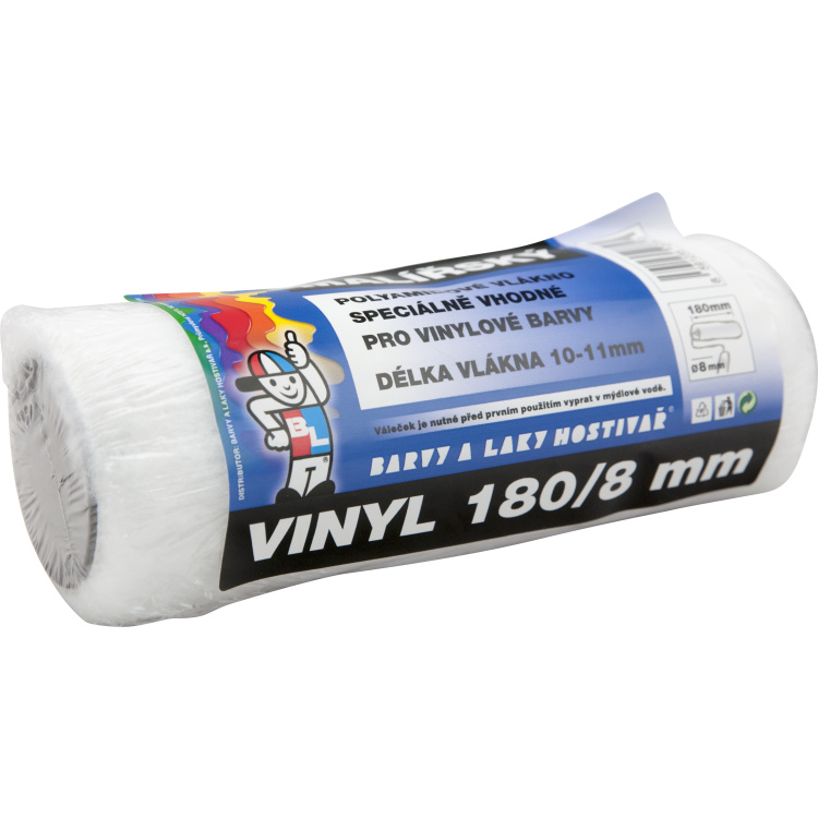 BARVY A LAKY HOSTIVAŘ Vinyl váleček na malování držák 8 mm, 180 mm