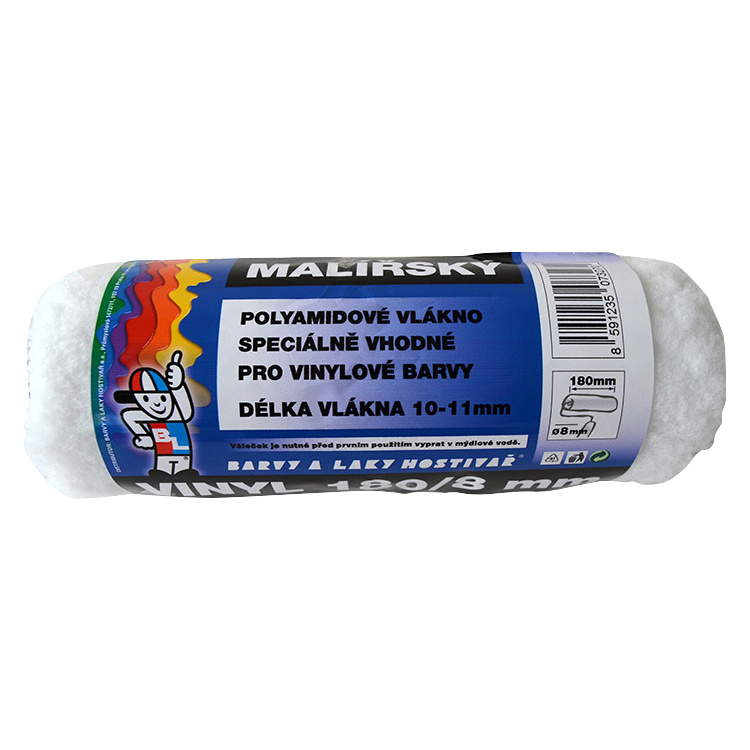 BARVY A LAKY HOSTIVAŘ Vinyl váleček na malování držák 8 mm, 180 mm