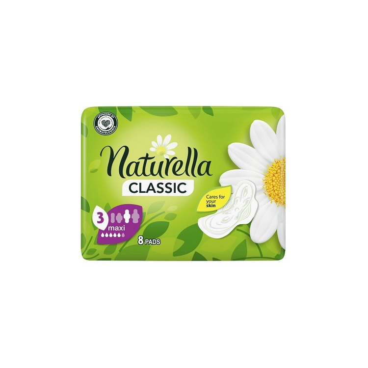 Naturella dámské vložky Classic Maxi, 8 ks