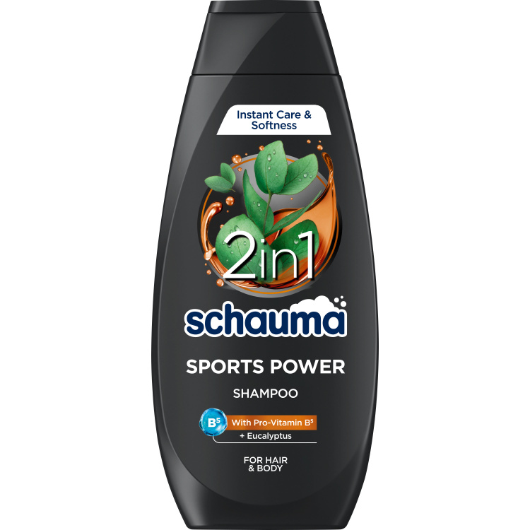 Schauma šampon Men Sports posilující, 400 ml
