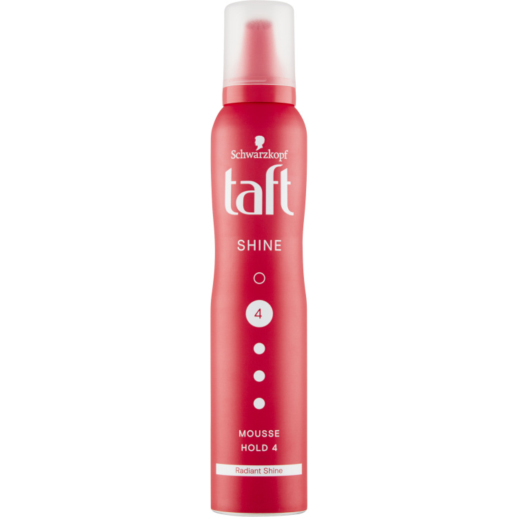 Taft Shine, pěnové tužidlo s mega silnou fixací, síla fixace 4, 200 ml