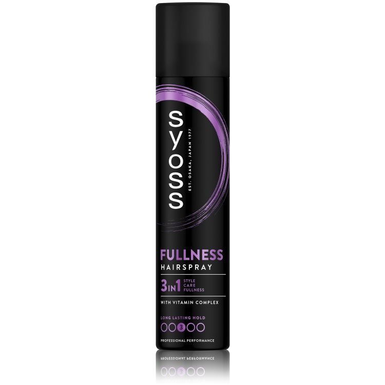 Syoss Full Hair 5, lak na vlasy pro objem a plnost účesu, fixace 4, 300 ml