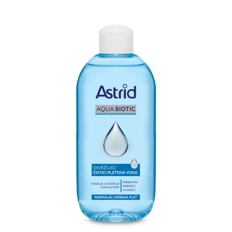 Astrid Fresh Skin osvěžující čisticí pleťová voda, 200 ml