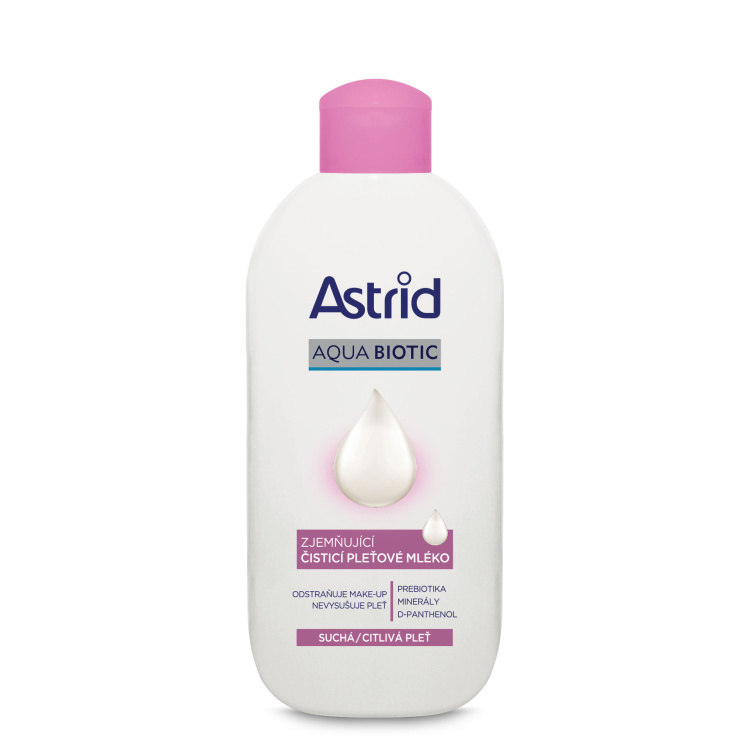 Astrid Soft Skin zjemňující čisticí pleťová voda, 200 ml