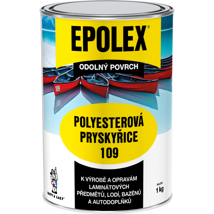 Epolex Polyester 109 + iniciátor, polyesterová pryskyřice, 1 kg
