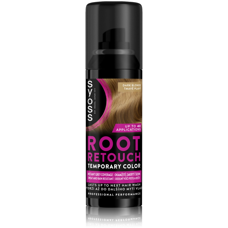 Syoss Root Retoucher sprej na odrosty, tmavě plavý, 120 ml