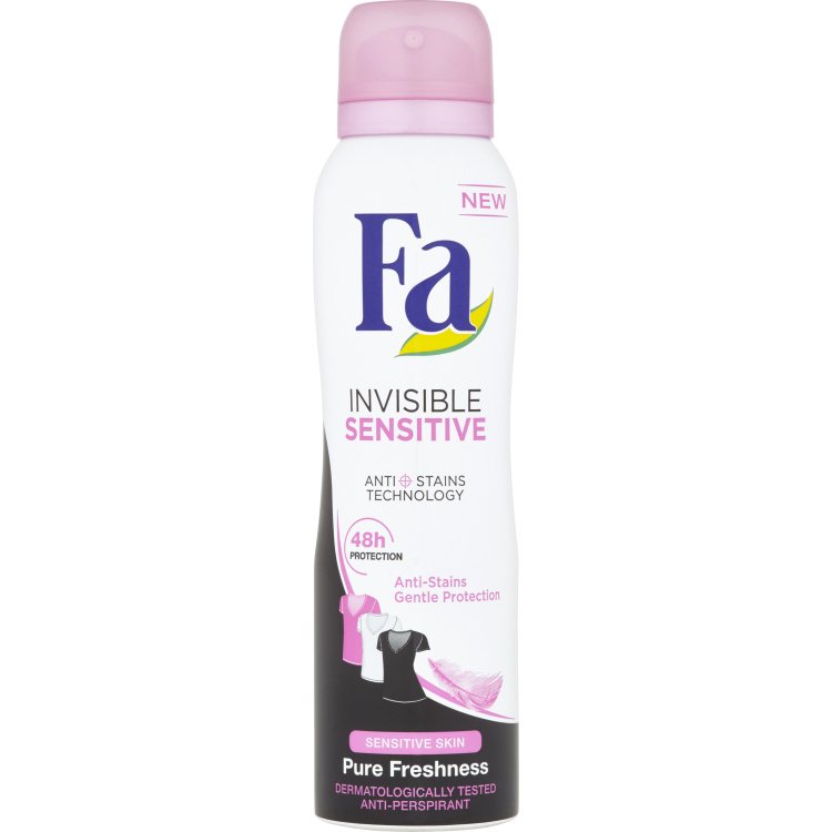 Fa Invisible Sensitive Pure Freshness deodorant, 150 ml
