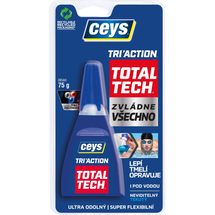 Ceys Triaction Total Tech lepí a tmelí 75 g