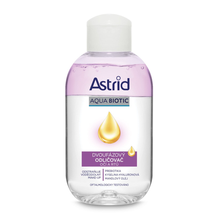 Astrid Gentle Eyes dvoufázový odličovač očí a rtů, 125 ml