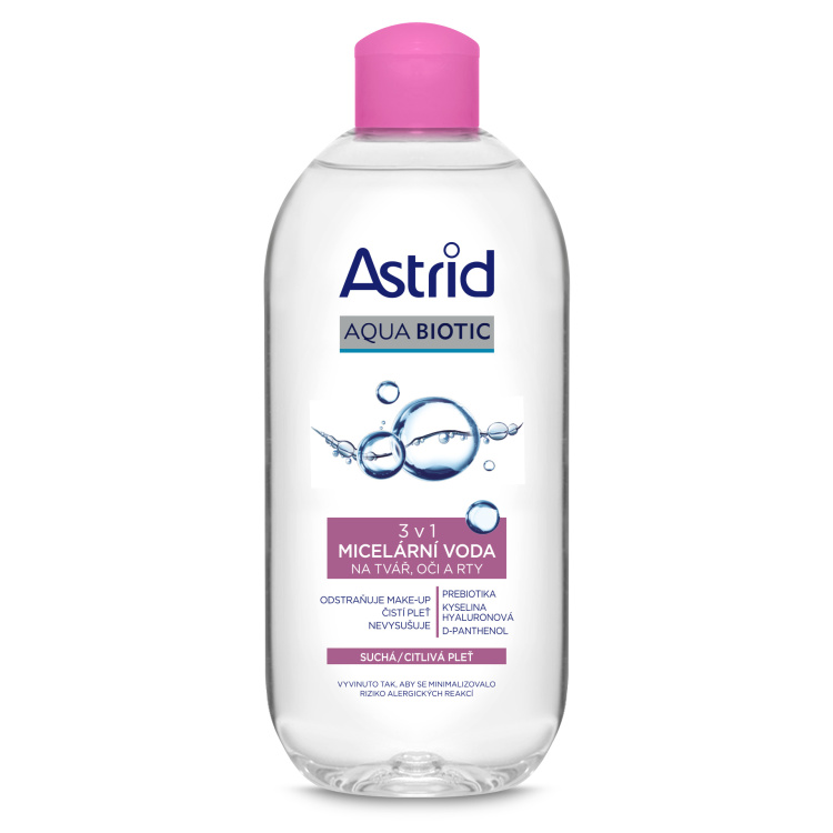 Astrid Soft Skin 3 v 1 micelární voda, 400 ml