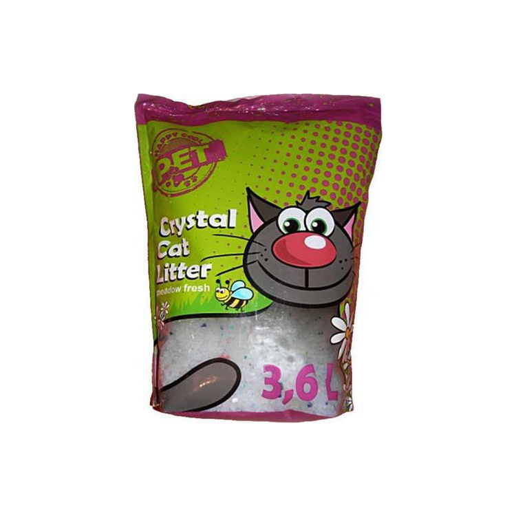 Silica Happy Cool Pet Meadow Fresh silikonové stelivo s vůní, 3,6 l