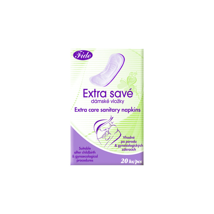 Fide Extra savé porodnické vložky, 20 ks