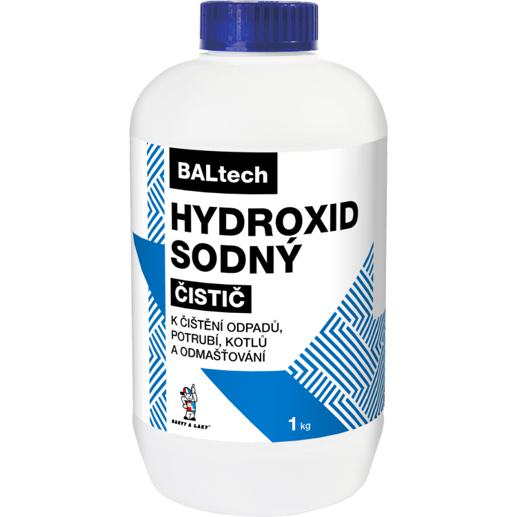 BALTECH hydroxid sodný k čištění odpadů, 1 kg