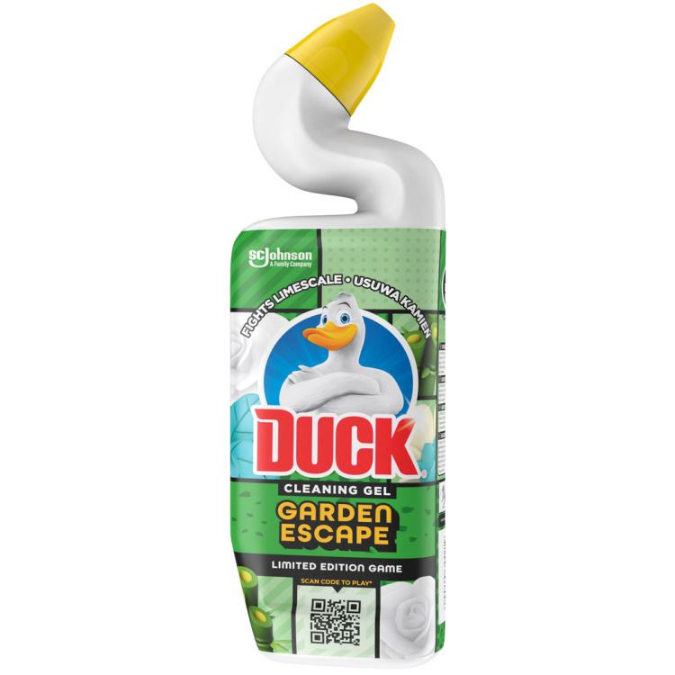 Duck Cleaning Gel Dazzling Petals Wc tekutý čistící přípravek, 750 ml