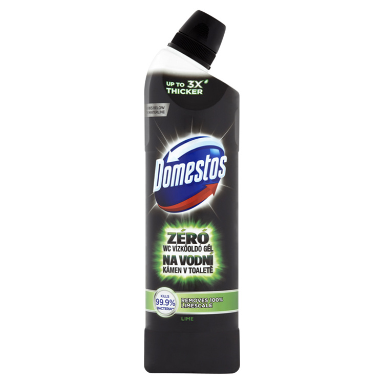 Domestos WC gel Lime na vodní kámen, 750 ml