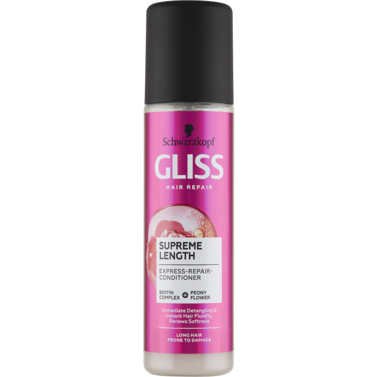 Gliss regenerační expres balzám Supreme Length pro dlouhé vlasy, 200 ml